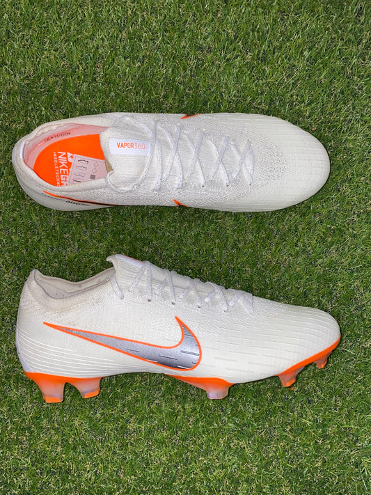 Nike Mercurial Vapor Elite 12 FG - Hvide/Orange