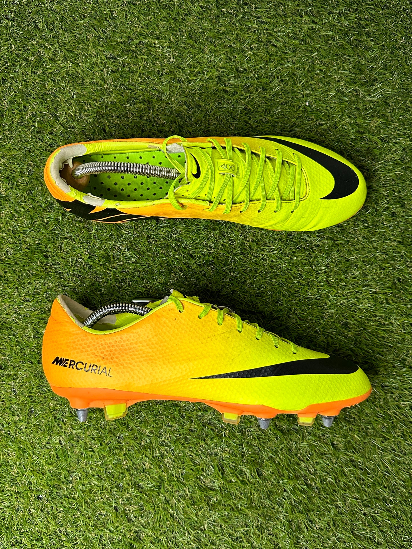 NIKE MERCURIAL VAPOR IX GUL/ORANGE