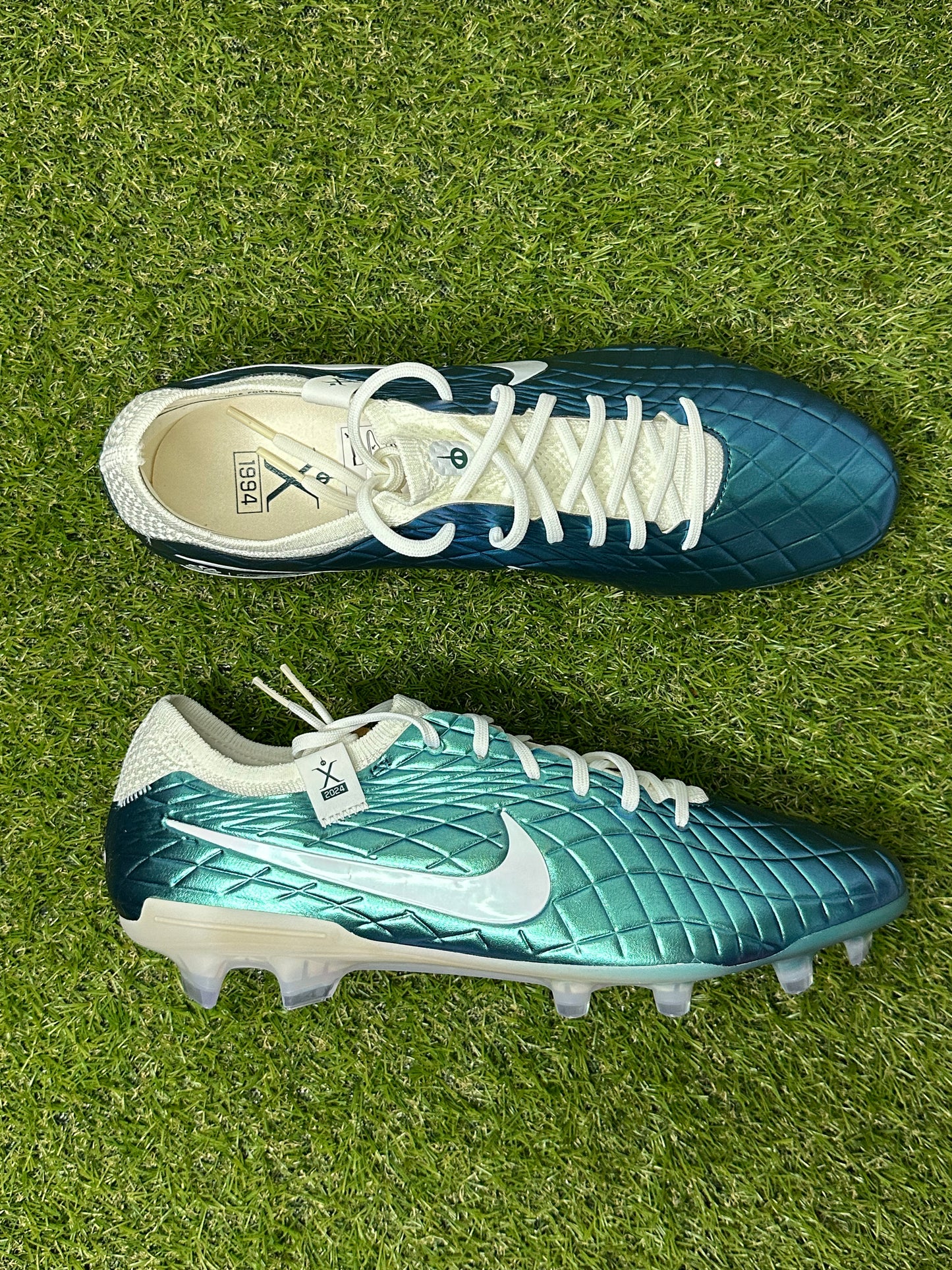 Nike Tiempo Legend 10 Elite "Emerald Blue" Limited Edition FG