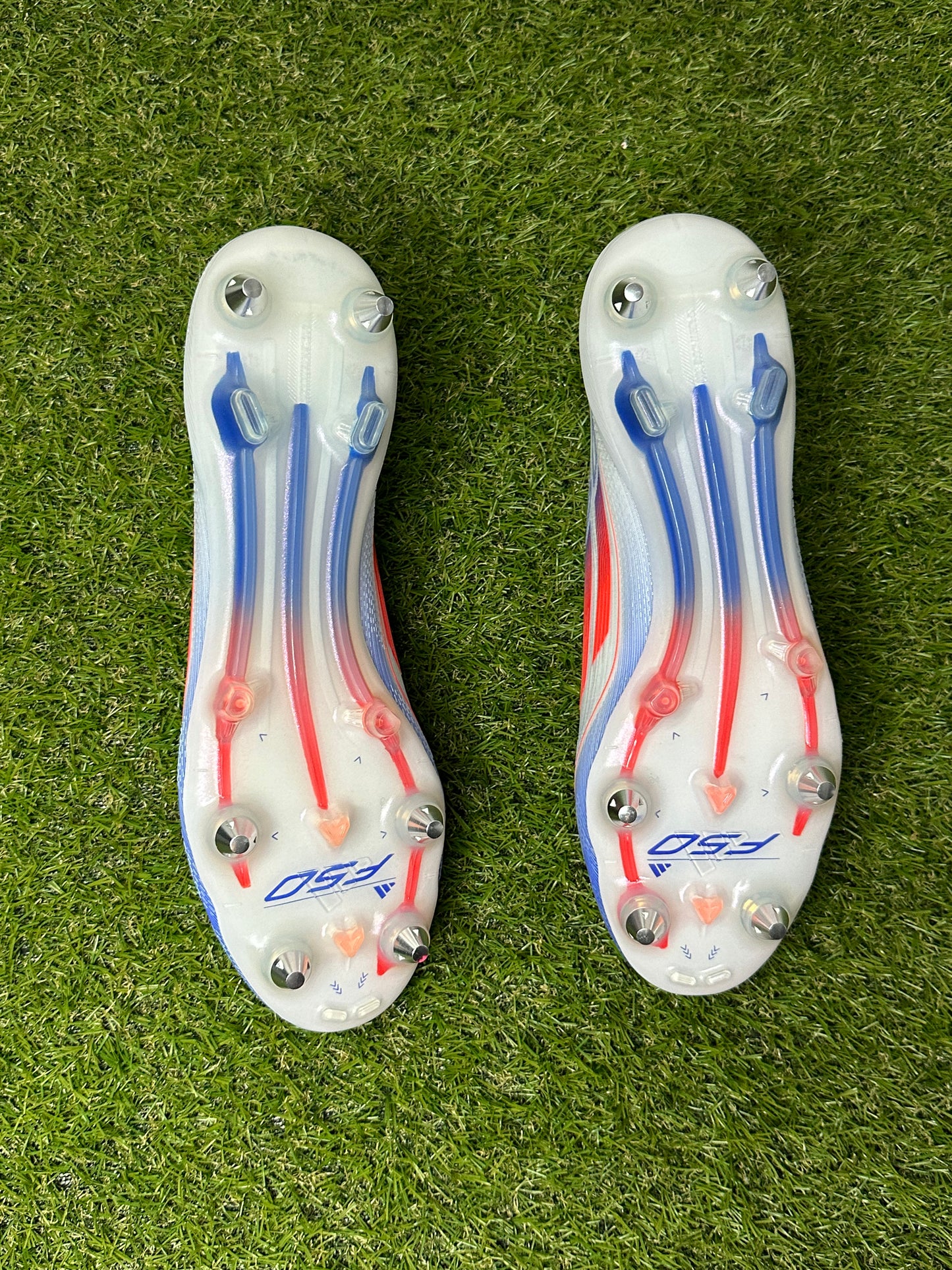 Adidas F50 Elite "White/Blue" SG