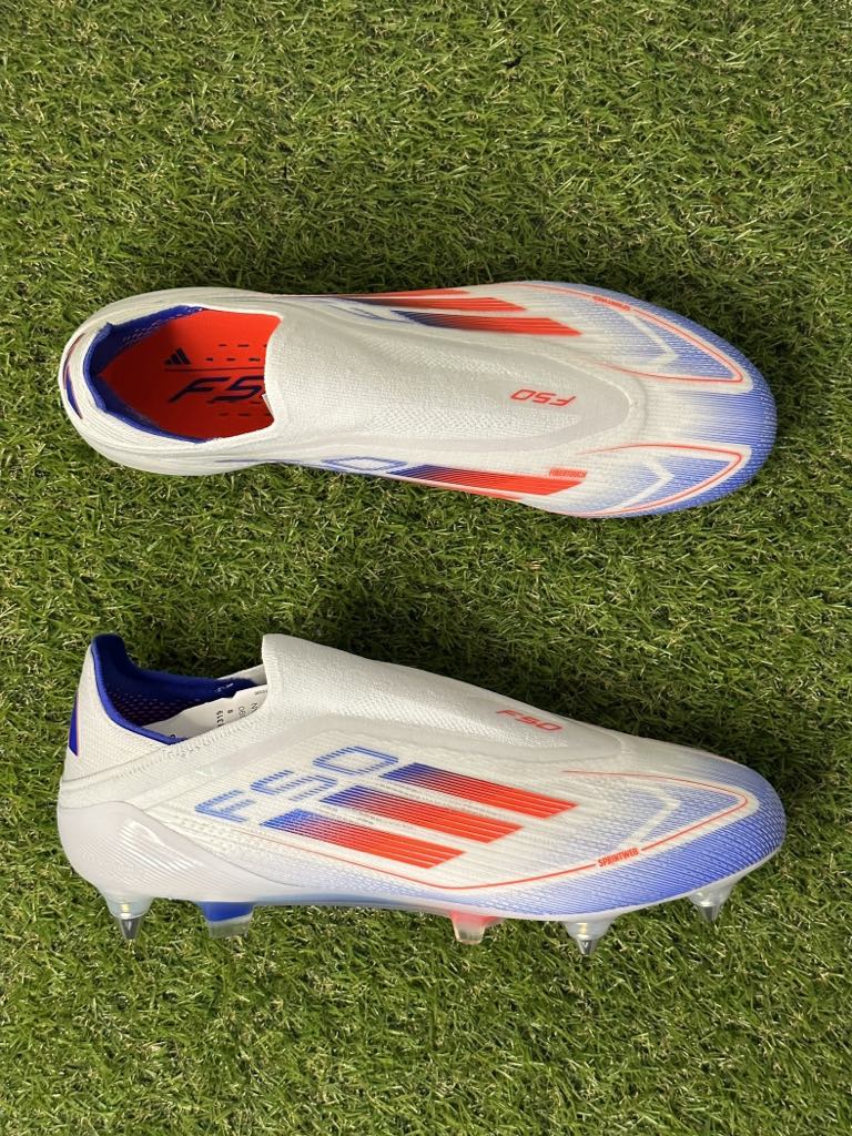 Adidas F50 Elite "White/Blue" SG